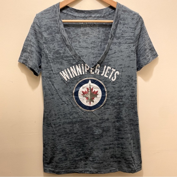 Winnipeg Jets Woman’s V-Neck - Picture 1 of 5